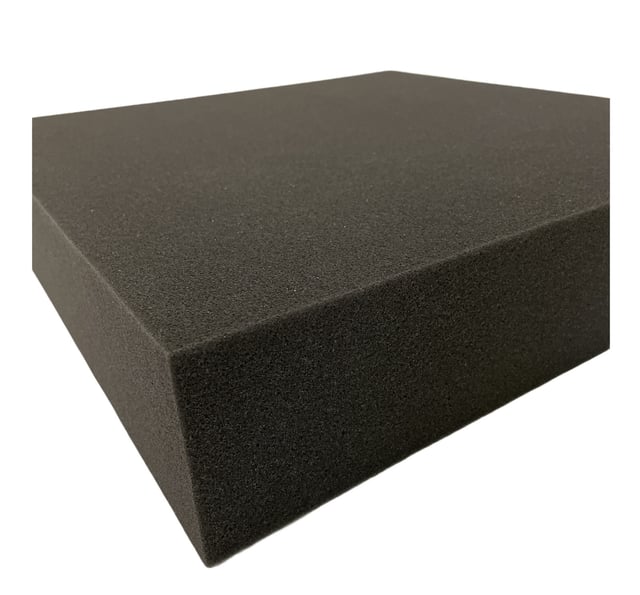Pannelli Fonoassorbenti lisci | 100x50x10 Cm insonorizzanti per parete muro studio registrazione alta densità