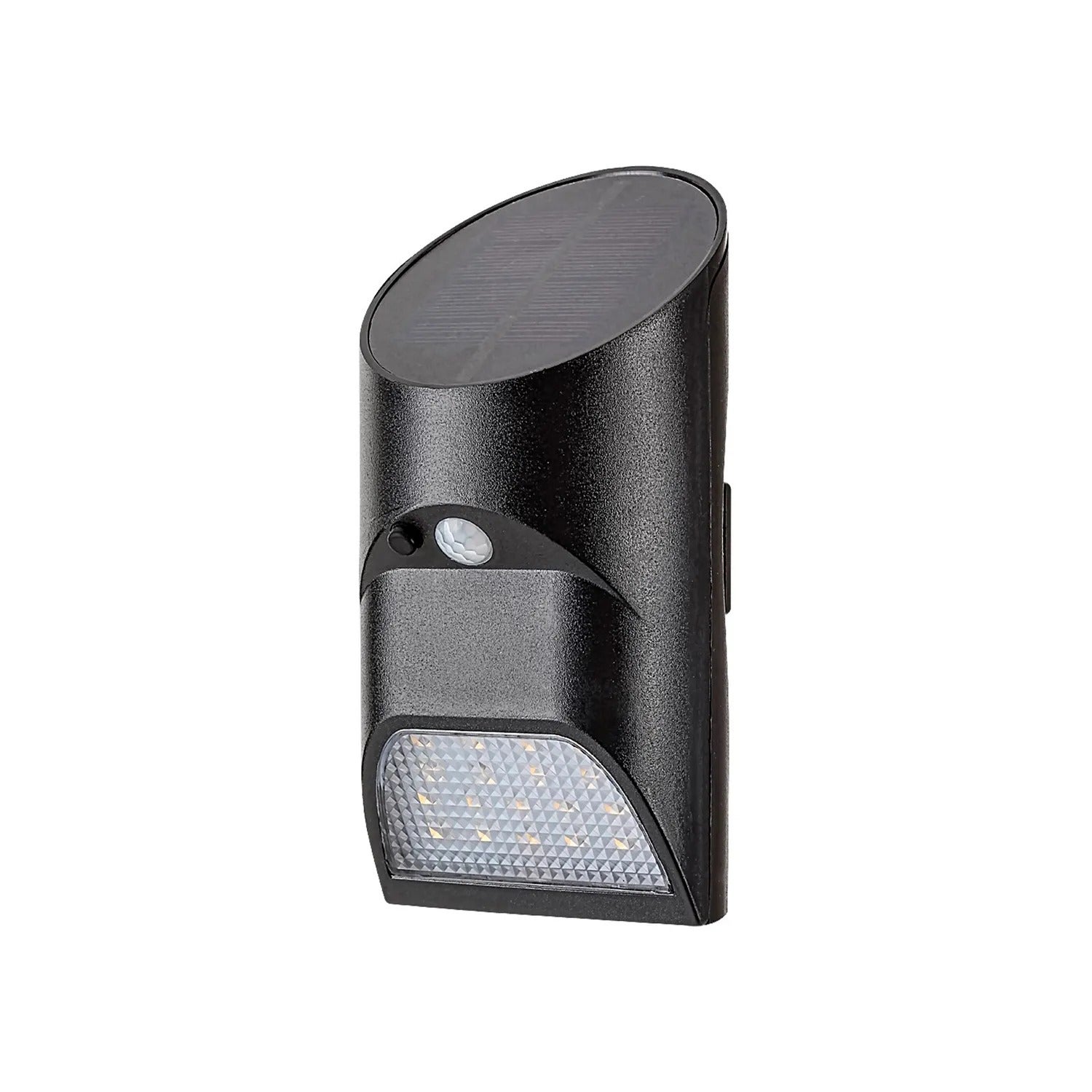 Kinkiet solarny z czujnikiem ruchu Sepik LED 3.6W Neutralna biel 150lm czarno-biały wym:16x8x8cm IP44 Rabalux