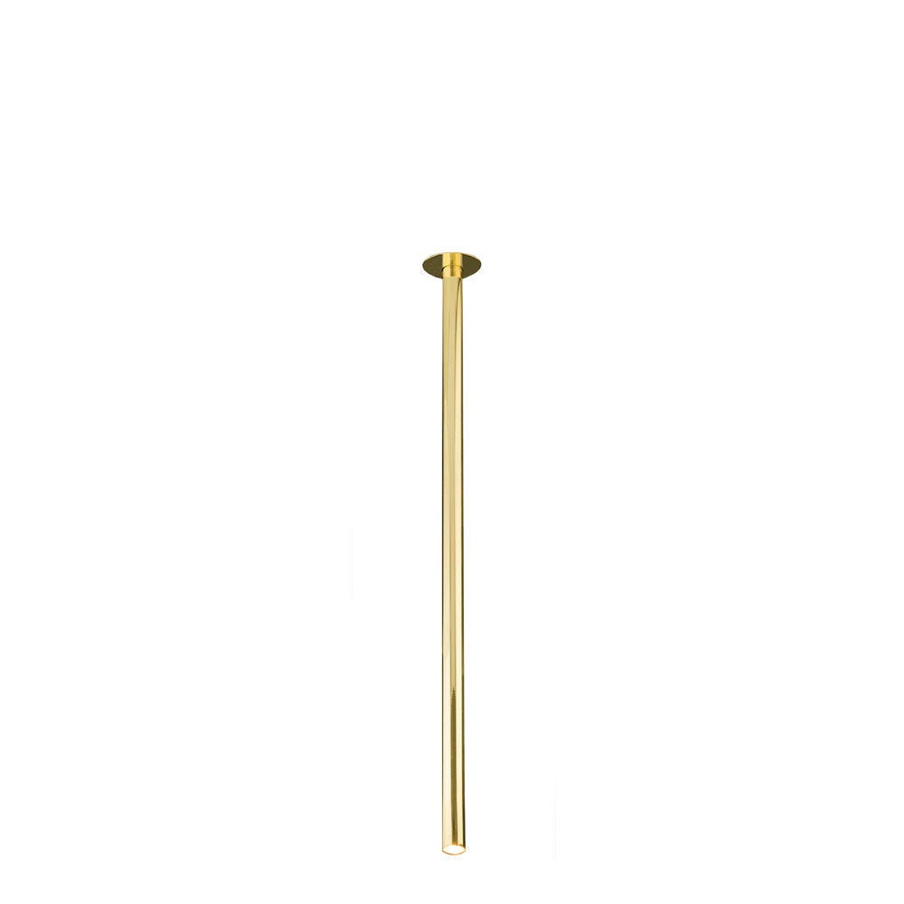 Oprawa sufitowa wpuszczana podtynkowa Alha mosiądz polerowany 1xG9x2.5W okrągła IP20 wym: 100 x 6 x 6 cm mosiądz Dohar