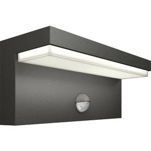 Applique murale d'extérieur Philips Macaw LED Noir