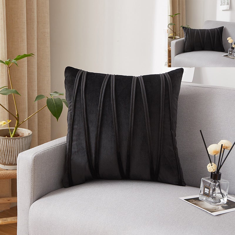 Lot De 2 Housse De Coussin Étanche 45x45cm Géométrique Noir Et Blanc - Taie D'Oreiller Extérieure Imperméable Boho Aztec
