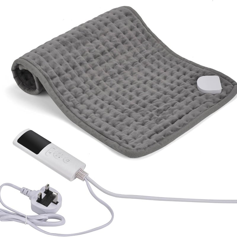 Elektryczna poduszka grzewcza z automatycznym wyłączaniem 30x60 cm, 9 ustawień temperatury, energooszczędna poduszka grzewcza