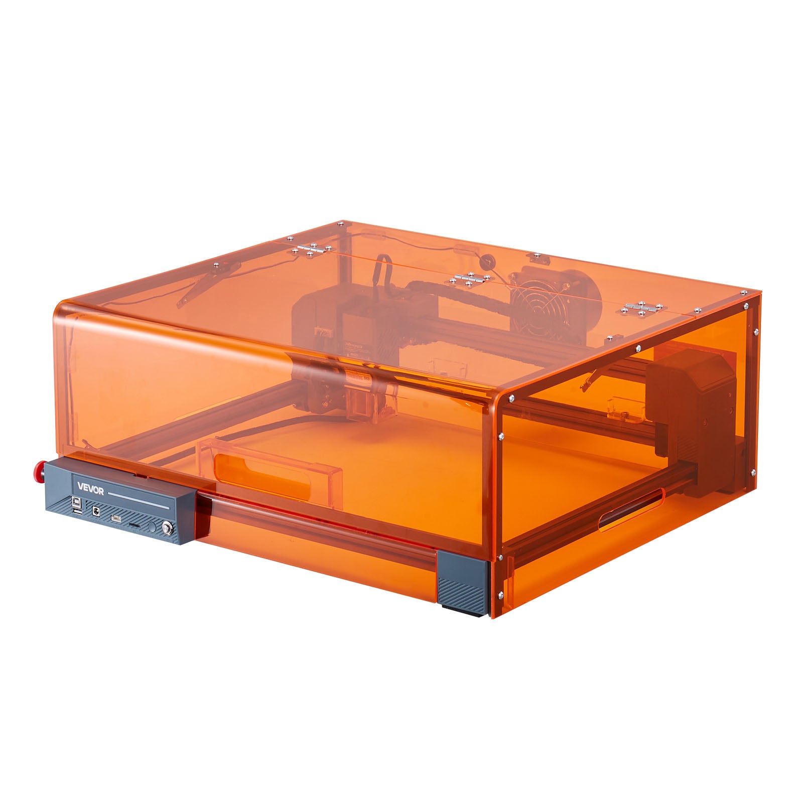 VEVOR Graveur Laser 10 W, Machine Gravure et Découpe Laser, avec Boîtier, Zone Travail 30 x 30 cm, Vitesse Gravure 7000 mm/min, pour Bois, Cuir, Verre - 9