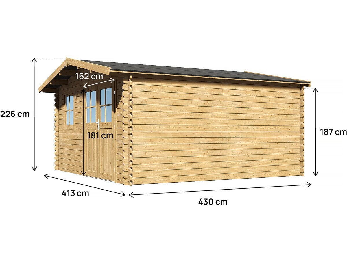 Abri de jardin bois 