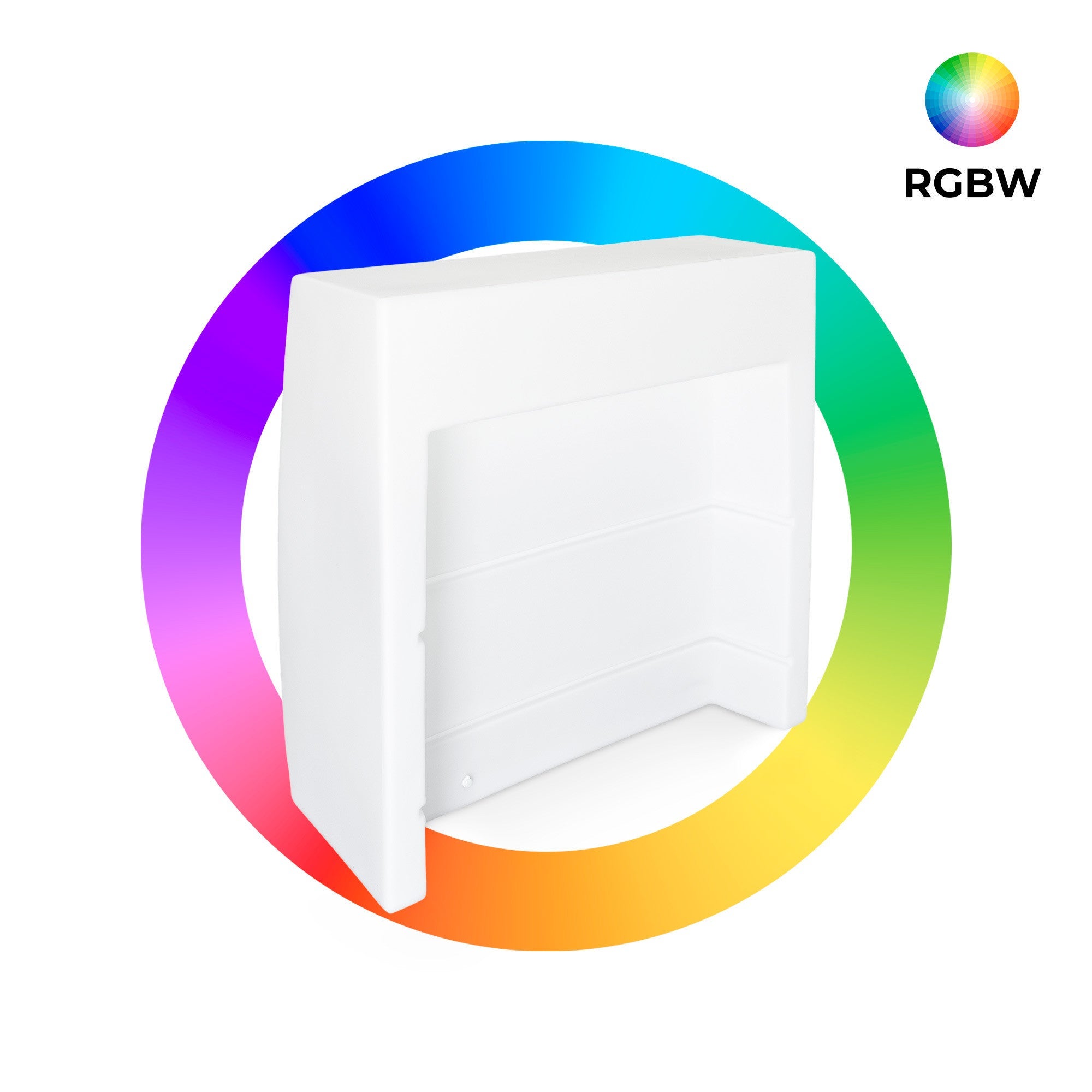 Barra de bar led rgbw - 64w - recargable