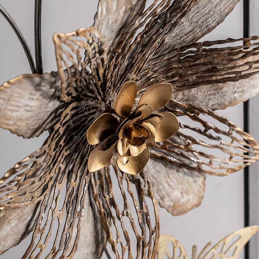 Décoration murale en métal modèle TROPICAL Burkina - 2