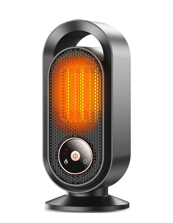 Vvikizy ventilateur de chauffage Chauffage soufflant en céramique électrique 1500W, 3 Modes