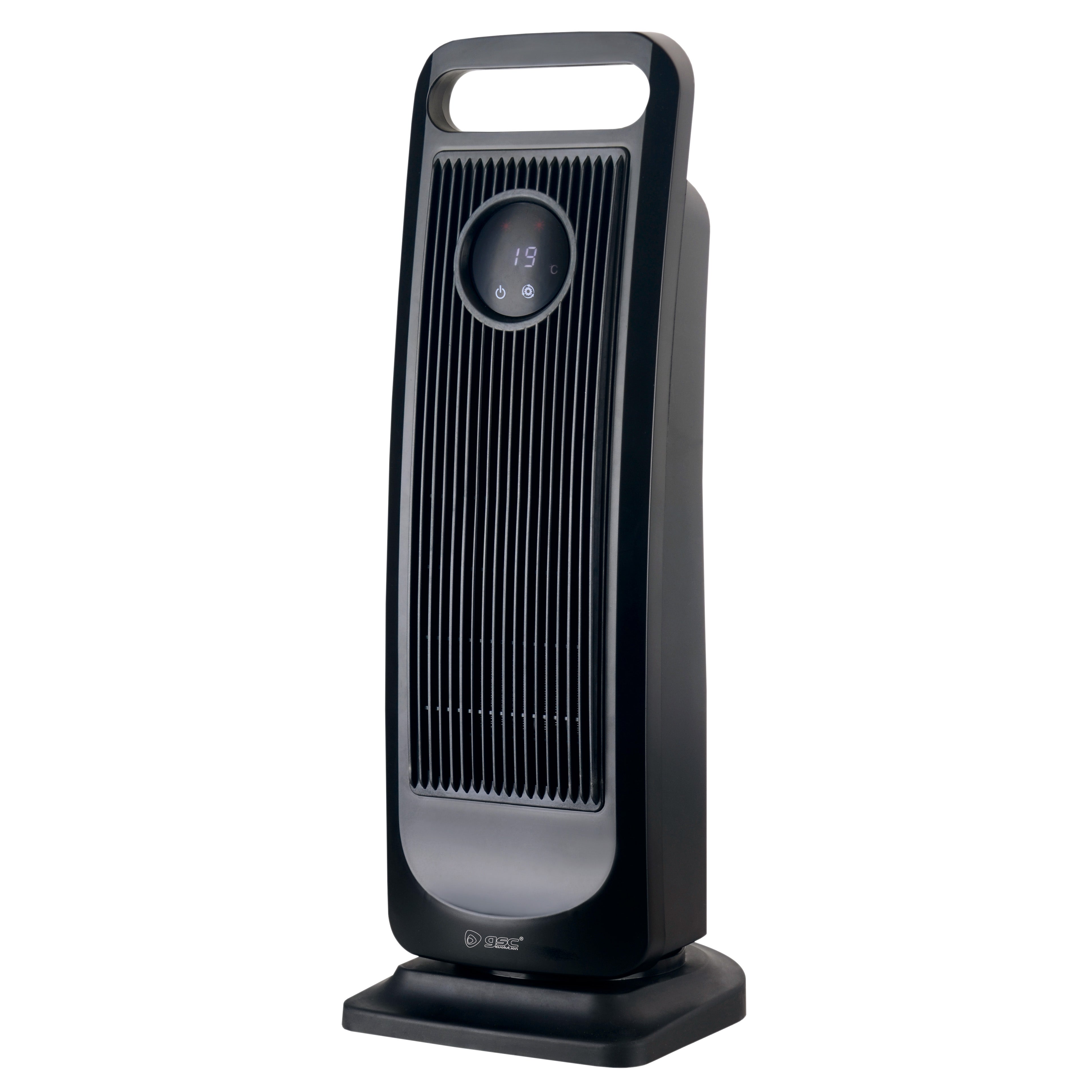 Gsc Calefactor Eléctrico Vertical Con Mando 2000W Negro , Leroy Merlin