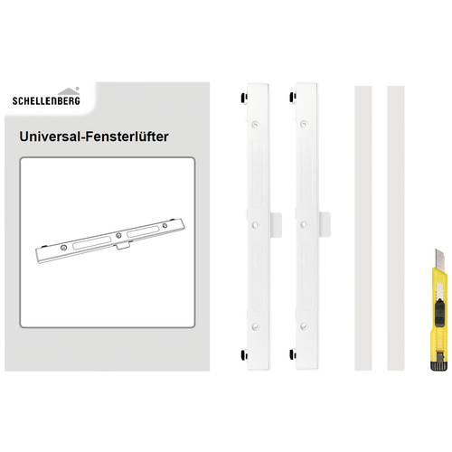 Schellenberg 46601 Set pour aérateur de fenêtre universel blanc - 3