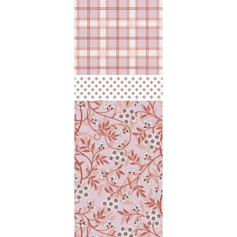 Parure de couette 4 pièces réversible 260 x 240 cm 