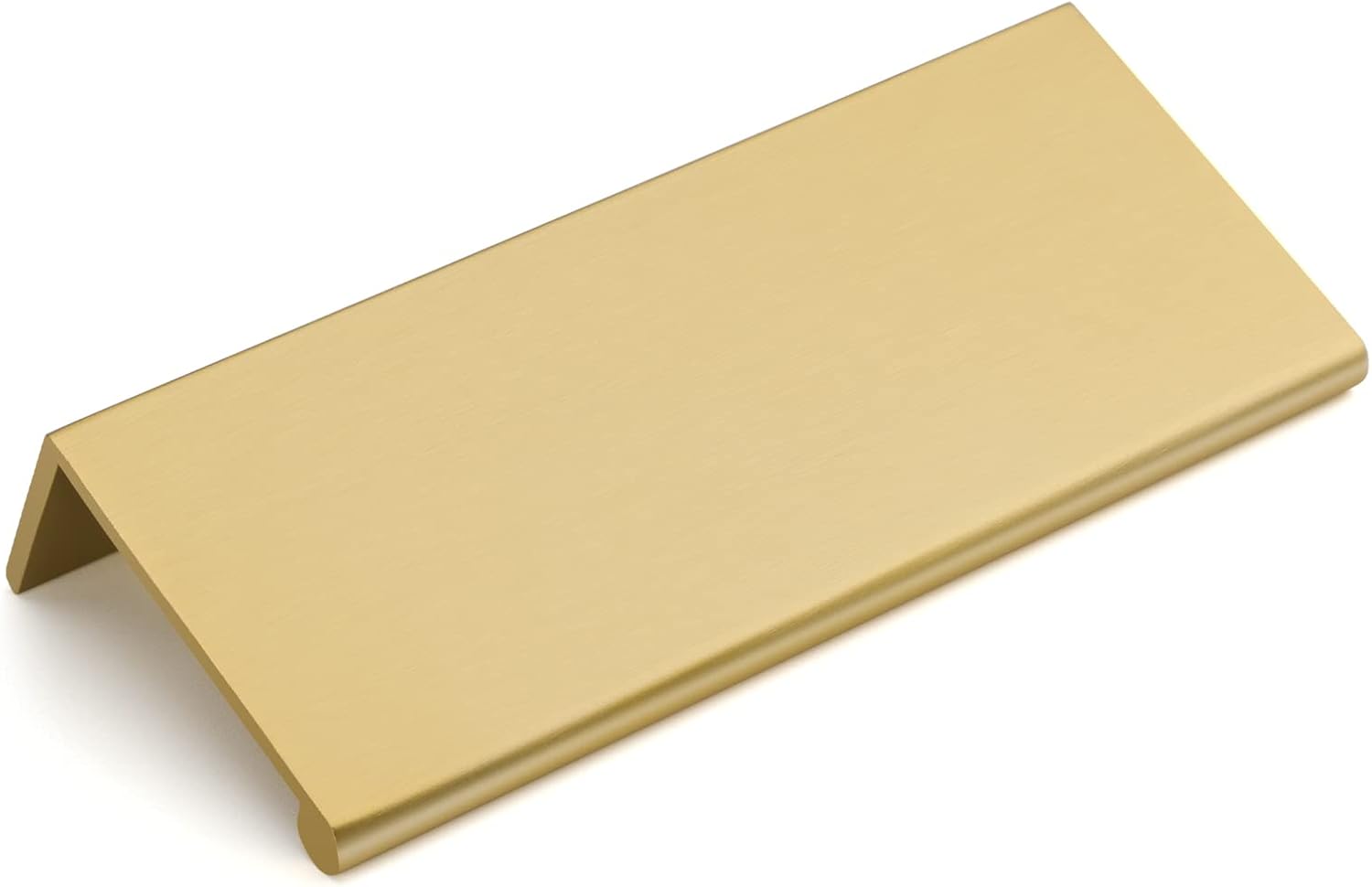 Uchwyt niewidoczny – idealny do różnych stylów szafek, szuflad, kredensów i mebli – 1 szt., złoty, 120 mm