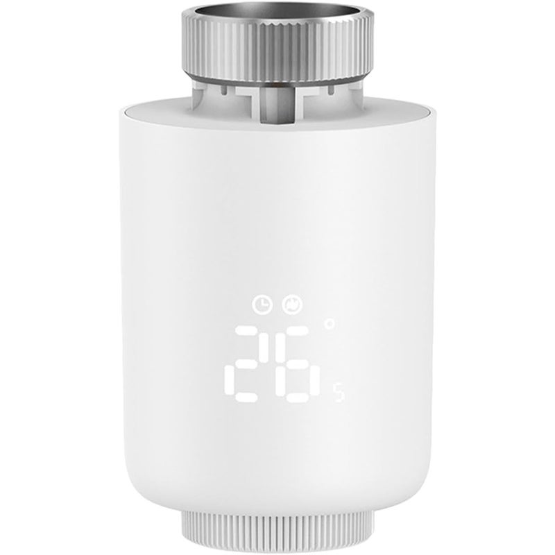 Inteligentny zawór grzejnikowy, 1 sztuka, termostatyczna kontrola temperatury, termostat domowy, aplikacja mobilna do sterowania temperaturą