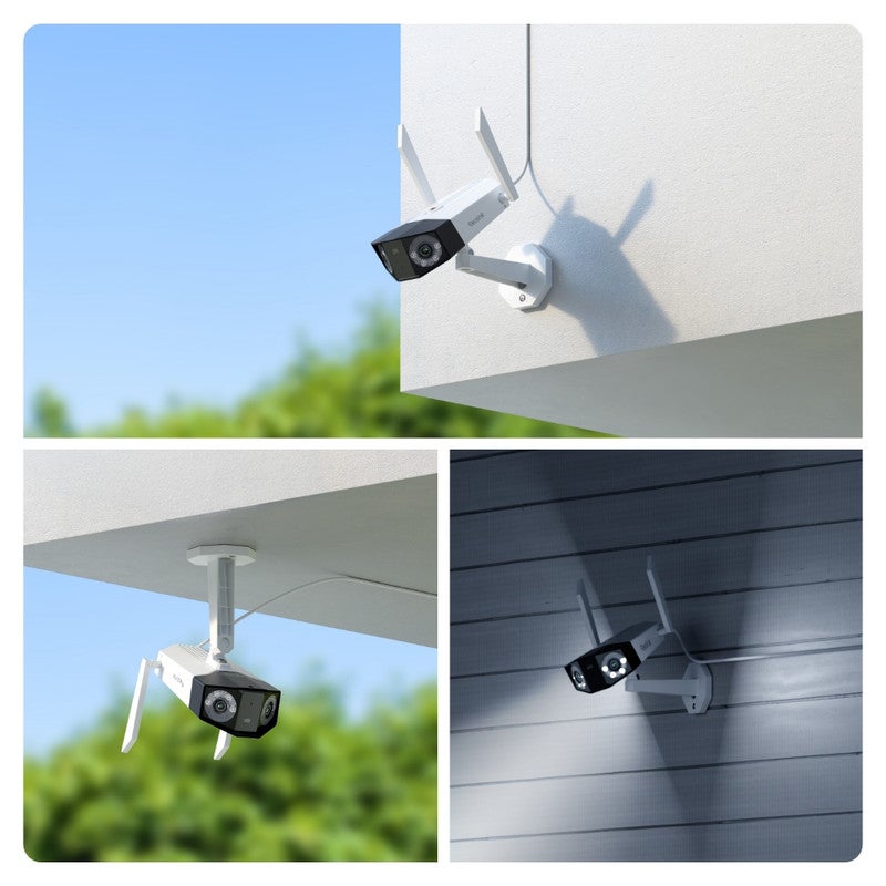 Caméra de surveillance 8K 16MP panorama 180°double objectif WiFi 6 filaire, Reolink - 8