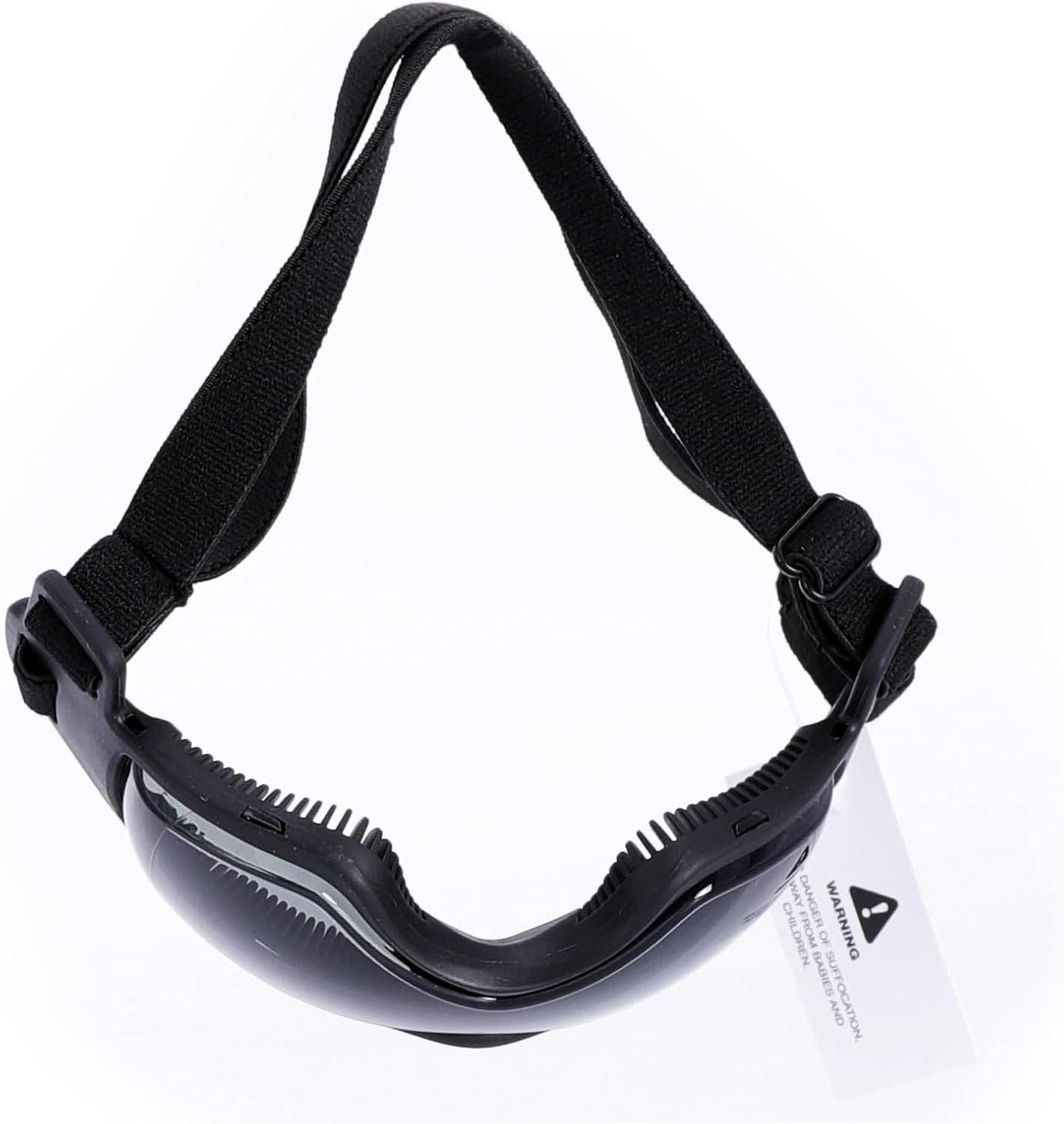 Lunettes de soleil avec protection UV et sangle réglable pour animal domestique - Coupe-vent et neige - Protection des yeux des chiots (noir) - 5