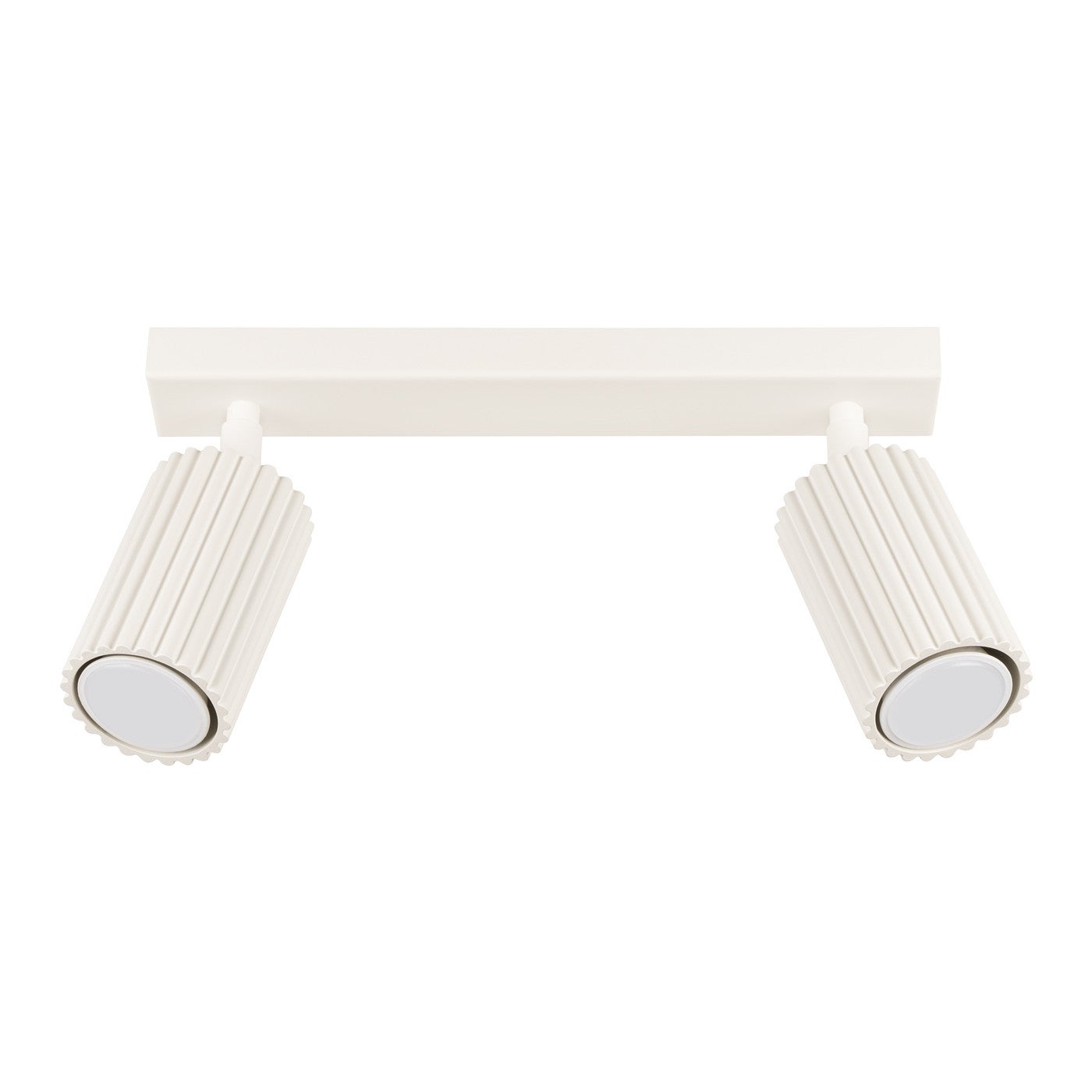 Reflektor sufitowy spot natynkowy Karbon listwa beżowy 2xGU10x10W wym: 16,5 x 30 x 6,5 cm aluminium Sollux Lighting