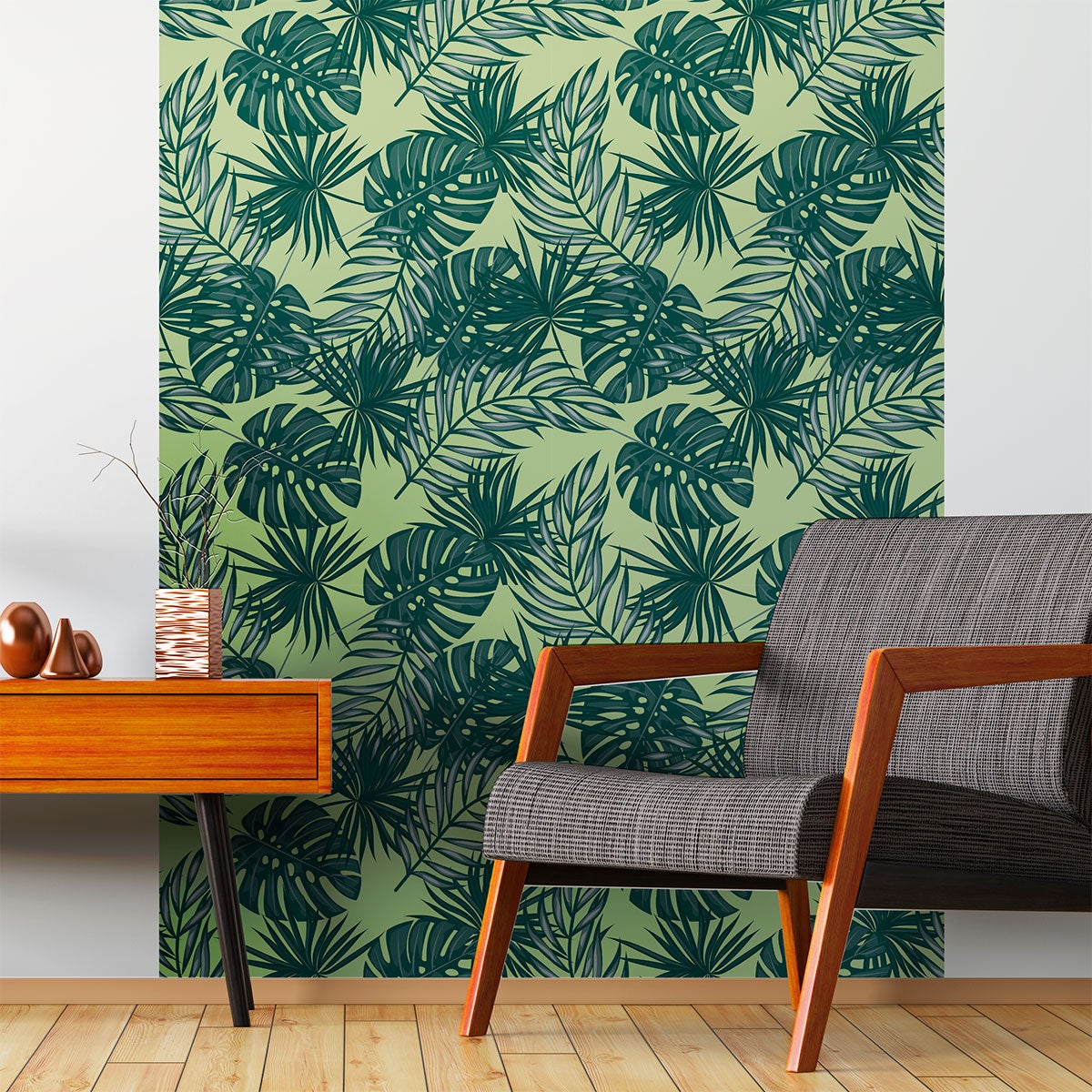 Adesivo carta da parati tropicale Huancayo - Sticker adesivo - adesivi murali - 50x50cm - 5