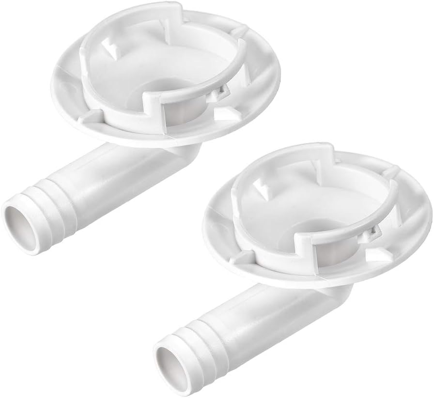 Złączki kolankowe do węża spustowego klimatyzatora typu mini-split i klimatyzatorów okiennych, 40 mm, 2 sztuki