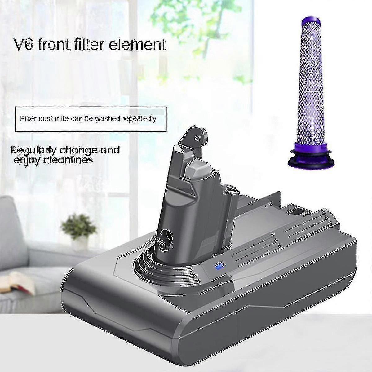 Batterie Dyson V6 21,6 V DC62, accessoires aspirateur sans fil, compatible modèles V6, SV04, SV03, DC58, DC59, DC61, DC74. - 2