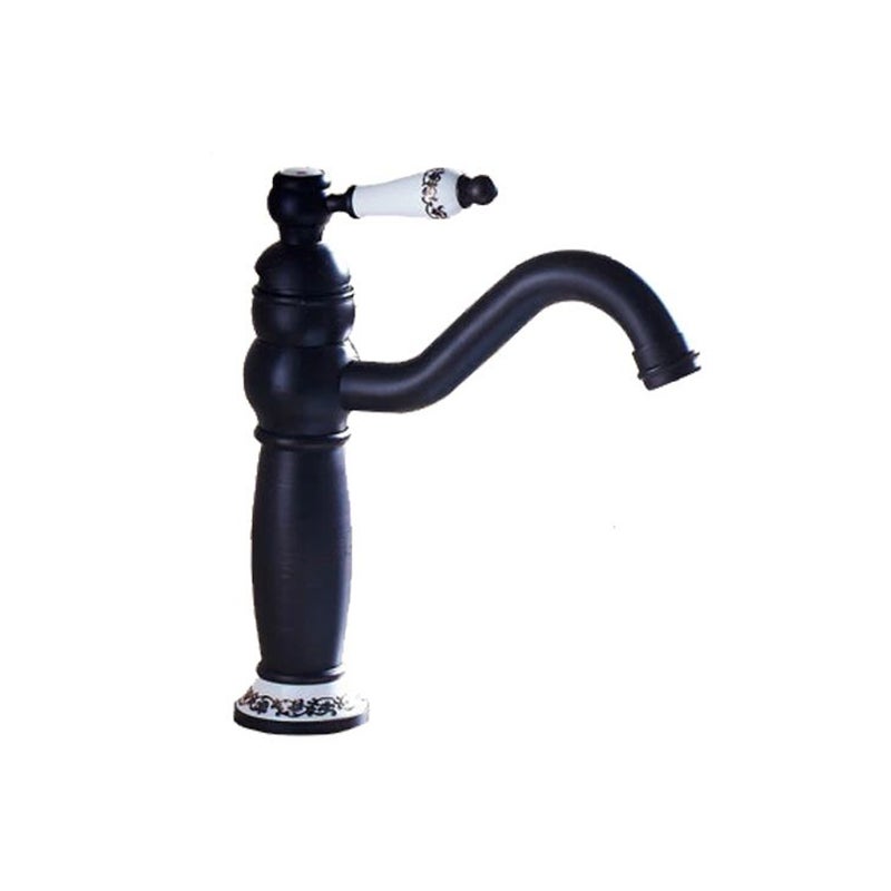 BATERIA UMYWALKOWA PALOMA STOJĄCA NISKA RETRO S-1109 CZARNA