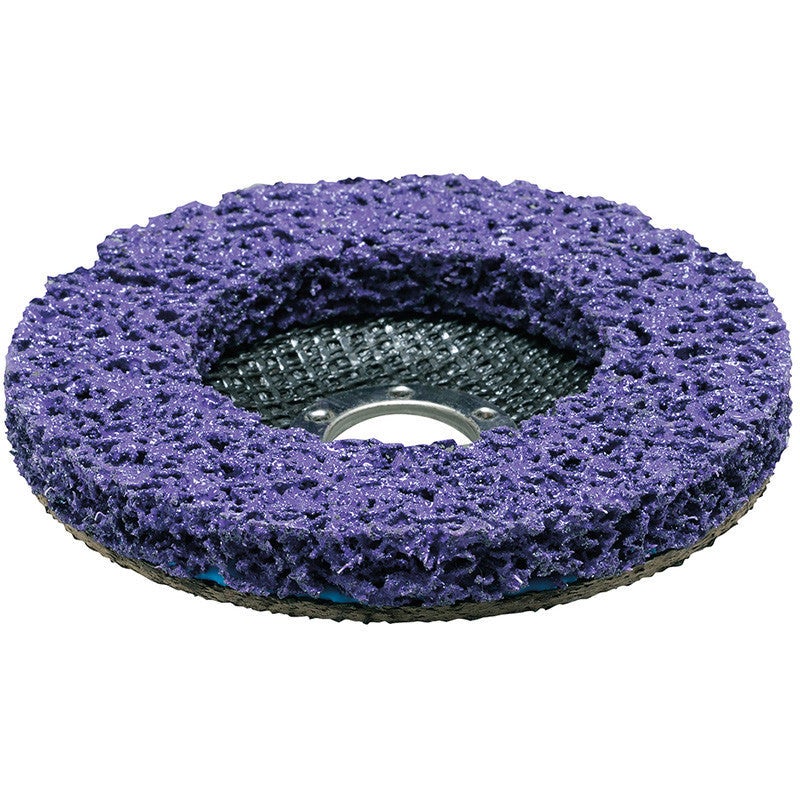 Tarcza czyszcząca Makita Longlife, fioletowa, 180 mm, wzmocniona włóknem szklanym - B-29038