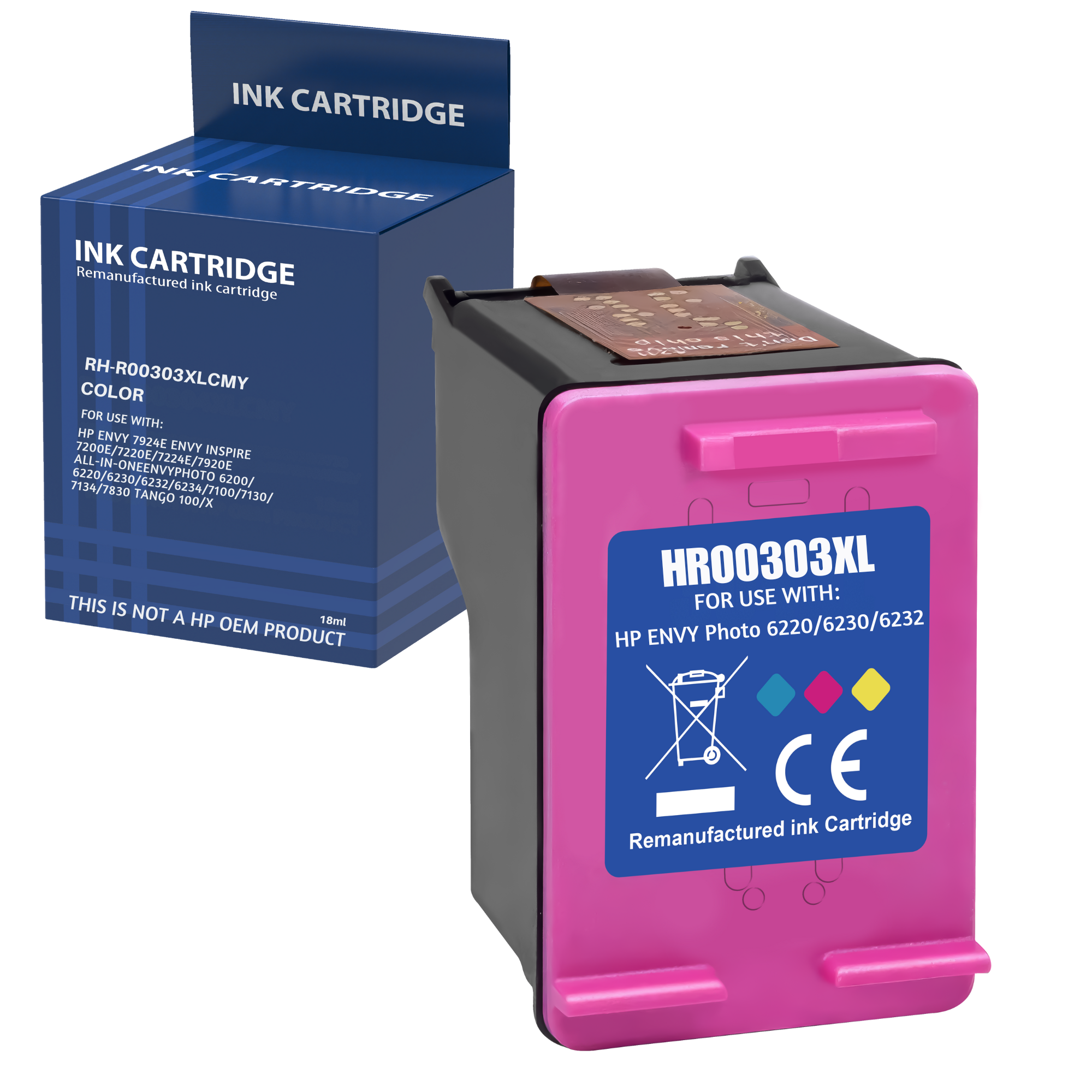 Eurotone 2x Cartucce D'inchiostro Compatibili Per HP 303 Envy - Foto 10