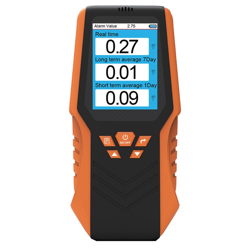 Le détecteur de radon mesure les niveaux de radon dans l'air de 0 à 270 ...