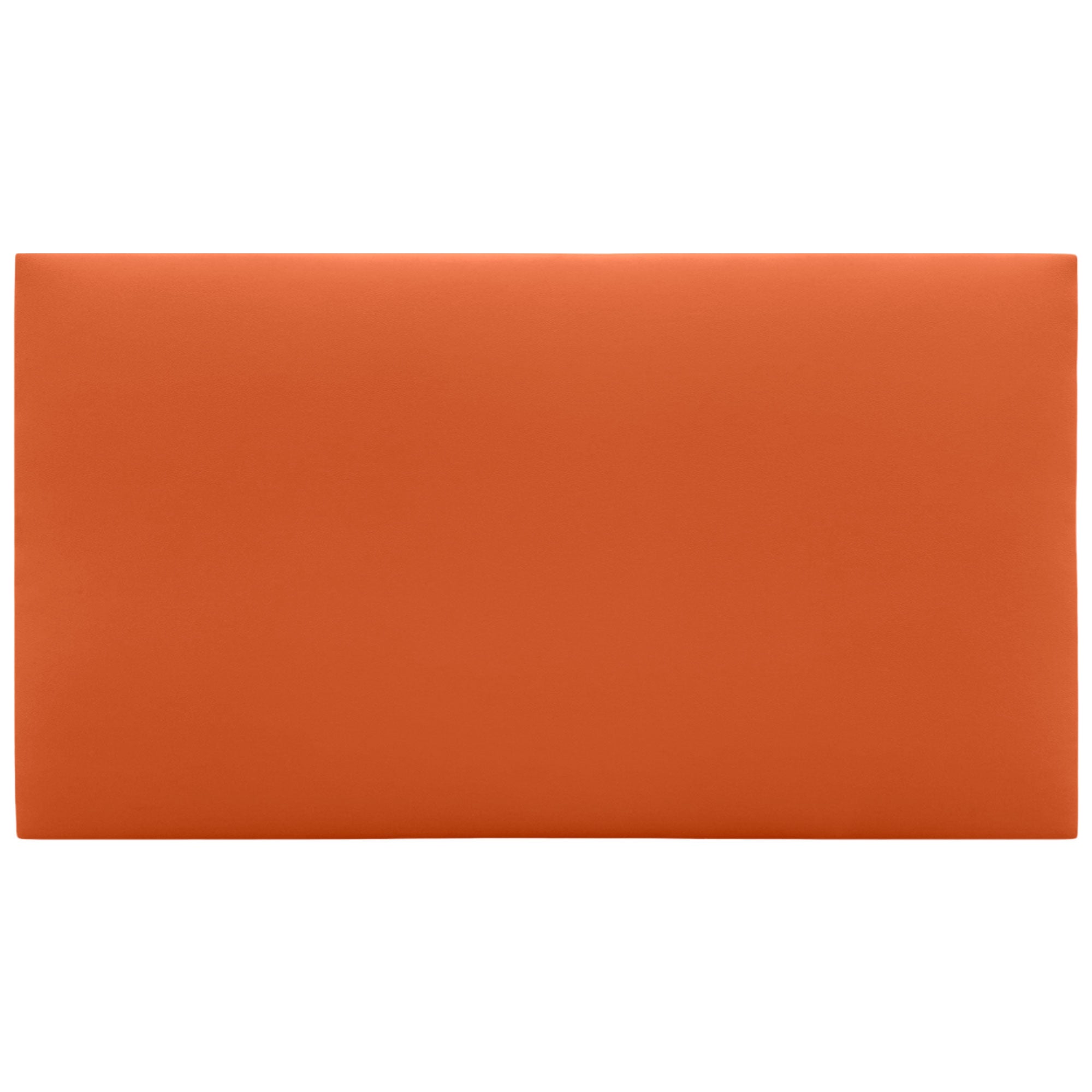 DHOME Cabecero de Polipiel Liso cabeceros Cabezal tapizado Cama (Polipiel Naranja, 90cm (Camas 70/80/90)) - 3