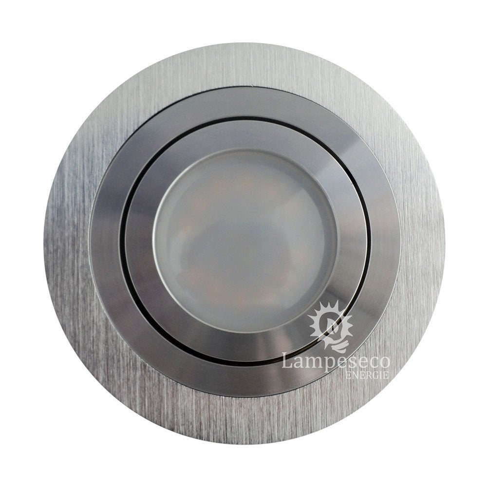 Lot de 2 spot led encastrable orientable 5w eq. 50w, blanc neutre ref.64854000 - 5