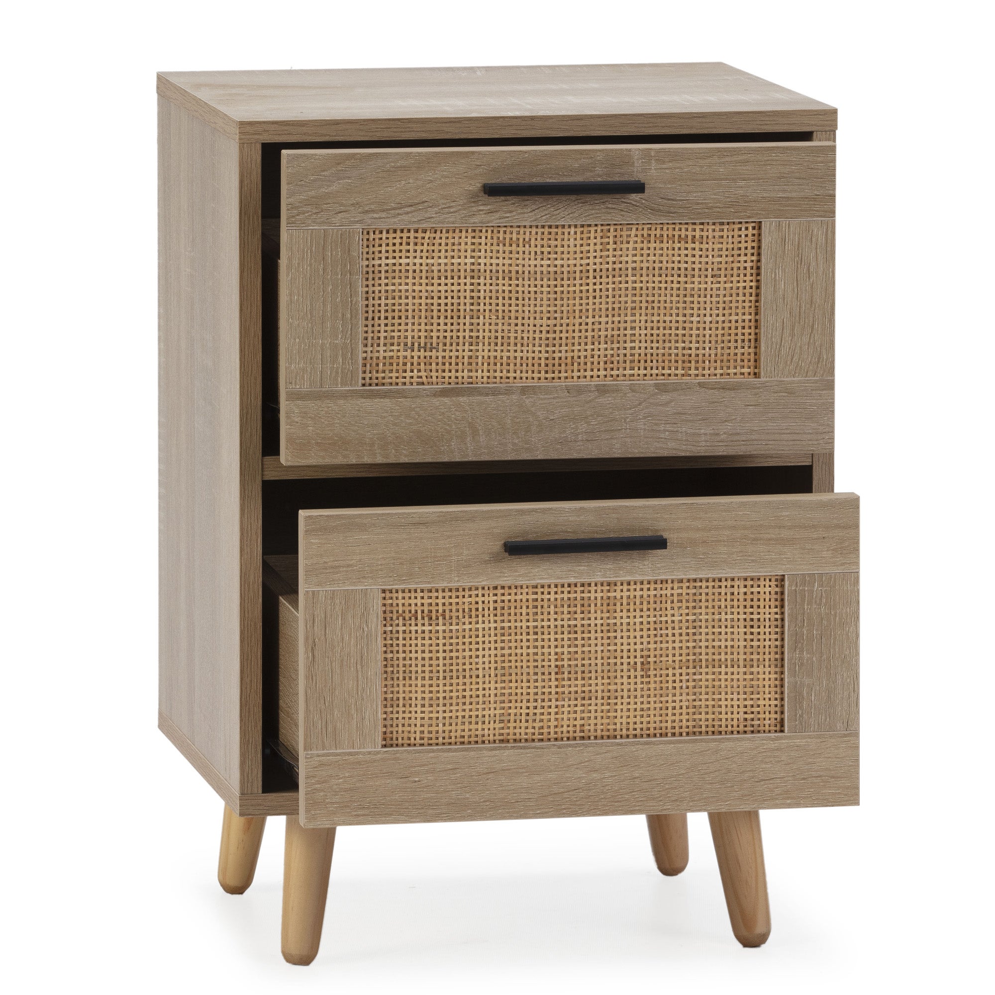 Comodino Dalia 2 cassetti Coloreee rovere - 2