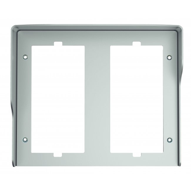BTicino 343051 Visière Anti-pluie pour Platines de Rue Linea 3000, Gris