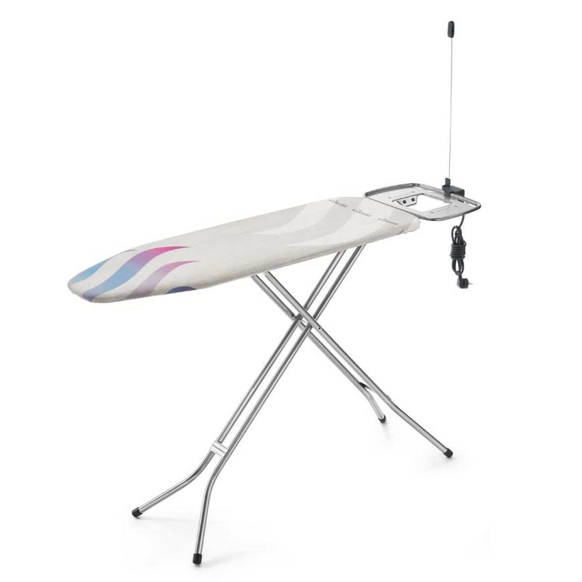 Vileda Tabla De Planchar Total Reflect Plus M Multicolor Estampado Metal 120 X 38 Cm Gris , Leroy Merlin