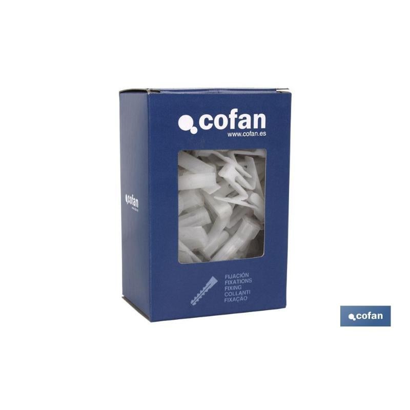 Taco pladur con alas 8 x 42 mm caja 50 unid. - 6