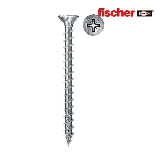 Vis FISCHER FPF II CZF 4,5x40 BC - Boîte de 200 unités 670300