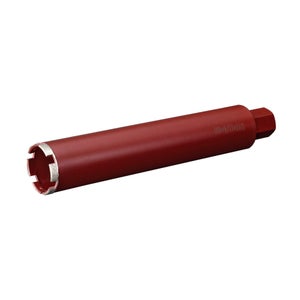 Couronne Diamant Pour Carotteuse 120mm - Filetage UNC 1 1/4" - Longueur 460mm (perçage 415mm) - Pour Béton, Béton Armé, Pierre - Perçage Humide/sec