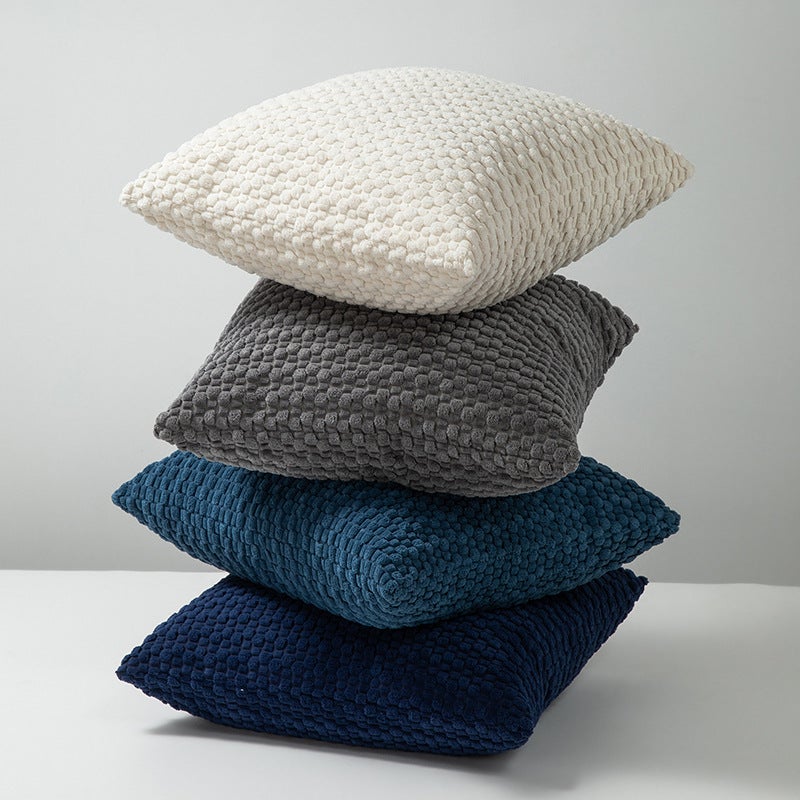 Set di 2 federe per cuscini in stile bohémien, decorative in stile marocco, trapuntate, neutre, quadrate tribali, per decorare la casa, divano, camera da letto, soggiorno