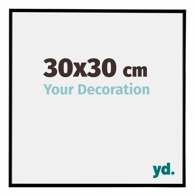 Cadre Poster 68 X 98 Cm Noir - Cadre Affiche Grand Format Avec Vitre PVC Incassable