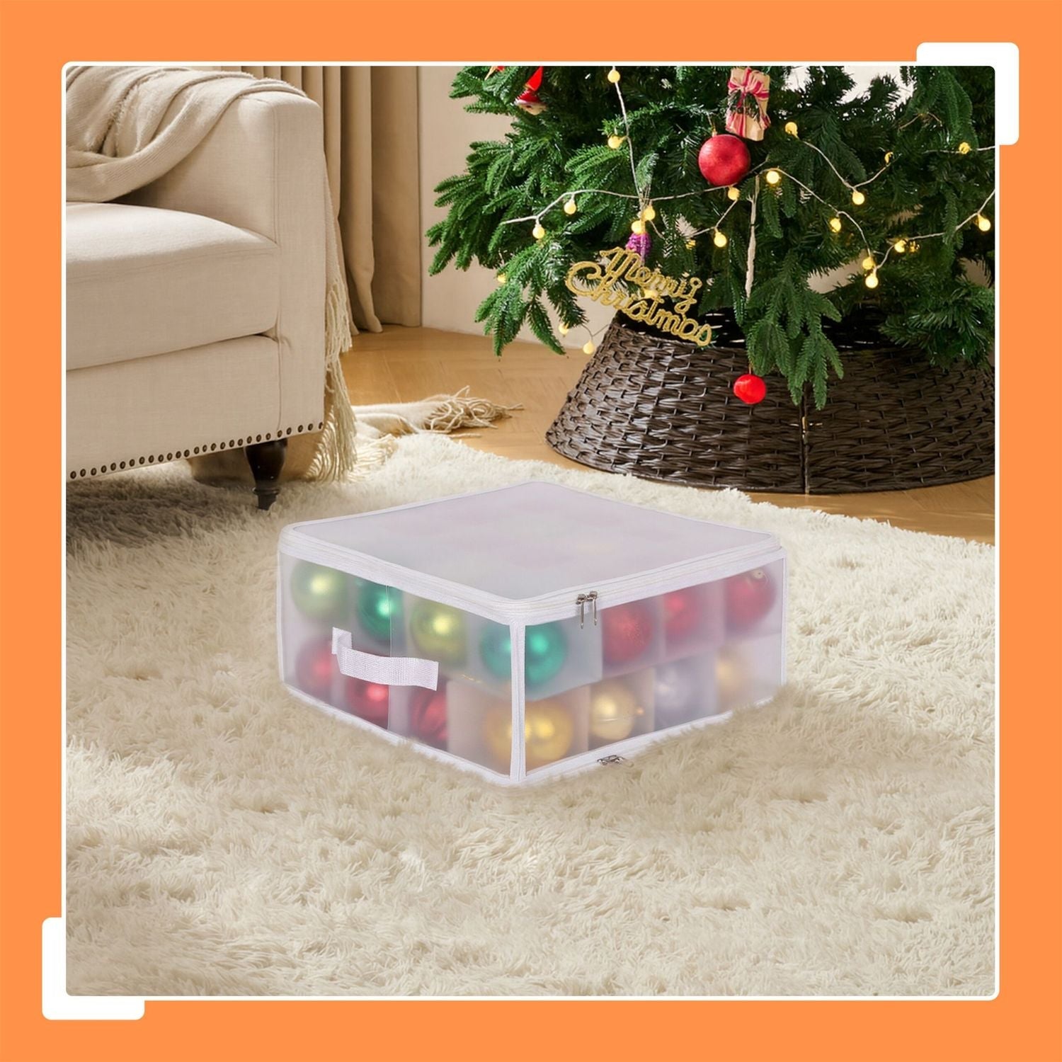 Boite De Rangement Pour Boule De Noel