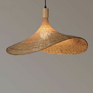 Suspension Luminaire Travertin Jaune Style Wabi-Sabi - Lampe Suspendue LED 3000K - Cuisine Salle à Manger