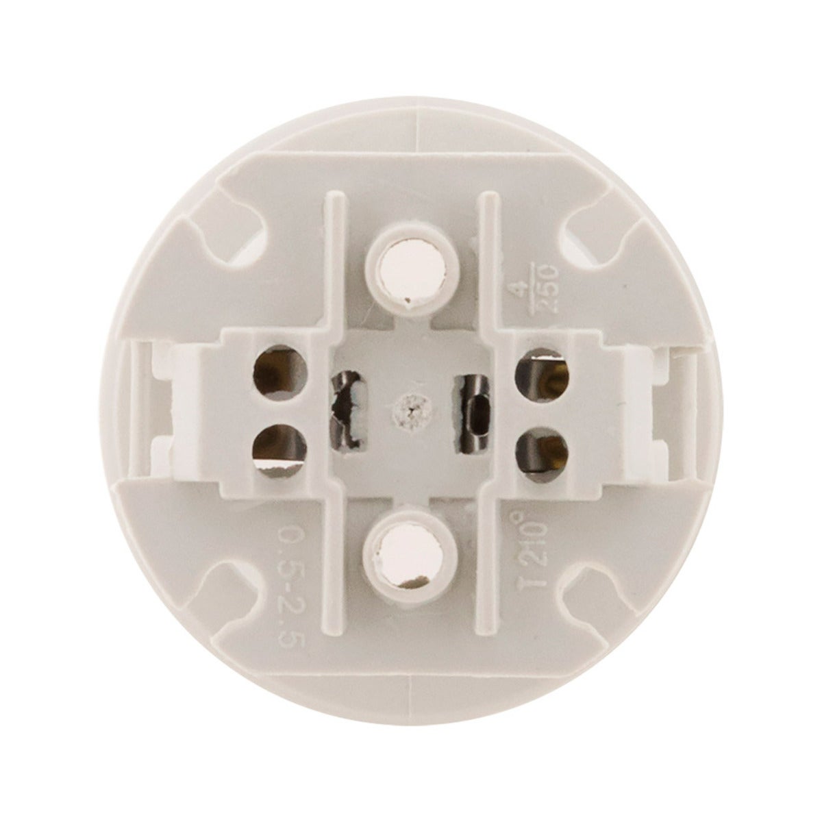 Set di 5 prese da cantiere E27 senza anello - Zenitech - 4