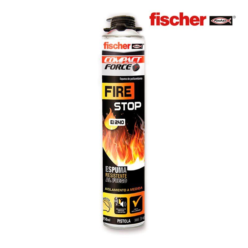 Mousse pour pistolet anti-feu 558729 fischer | Leroy Merlin