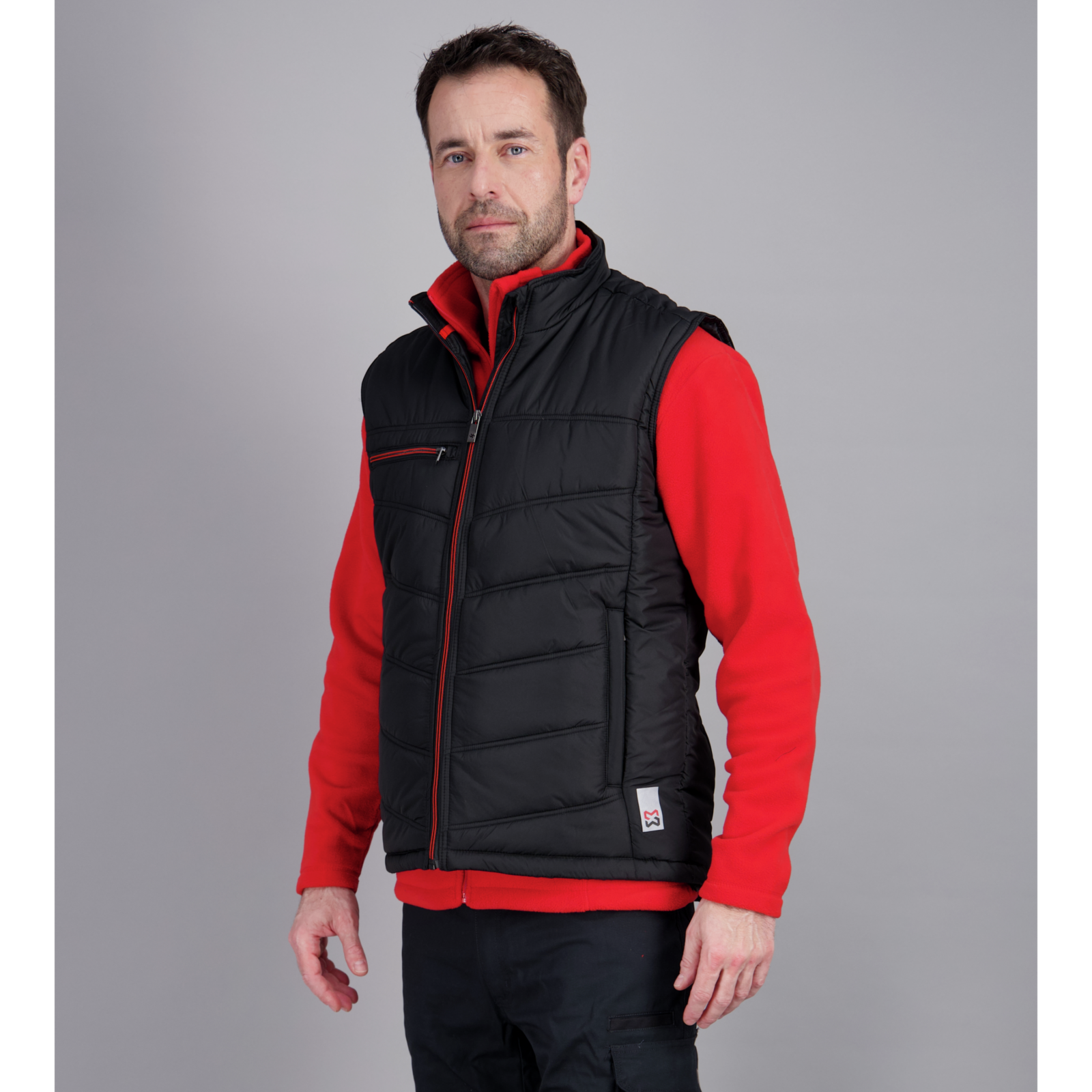 Gilet de travail matelassé Würth MODYF New Craft Noir - 4
