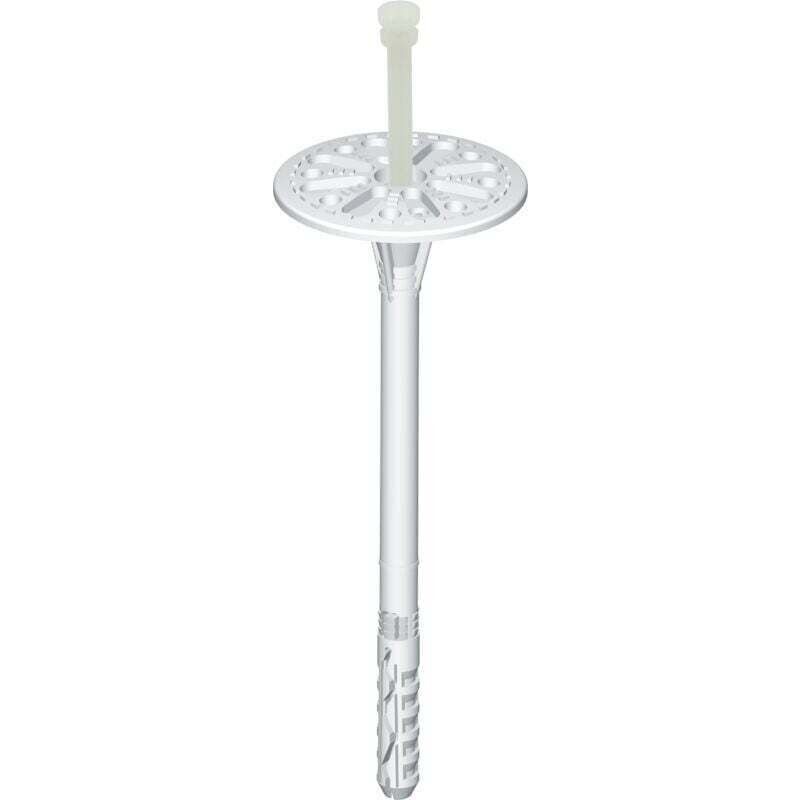 Izolator de impact cu cui din plastic adâncime de ancorare redusă 10 x 160 Pachet de ăți 1600buc
