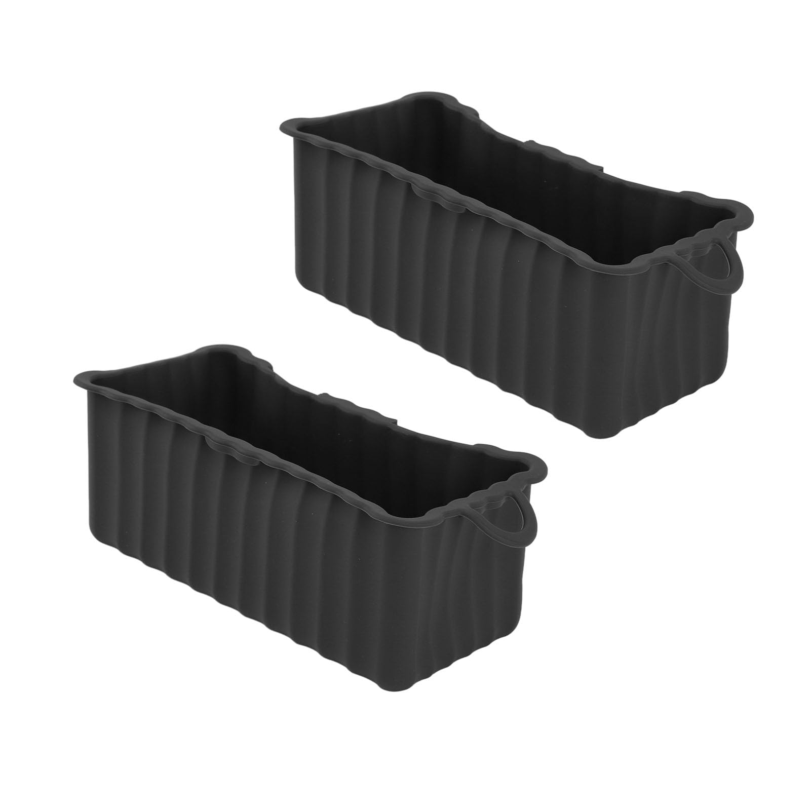 Récupérateurs De Graisse En Silicone Pour Barbecue - Lot De 2, 18 Cm, Réutilisables, Lavables, Résistants à La Chaleur