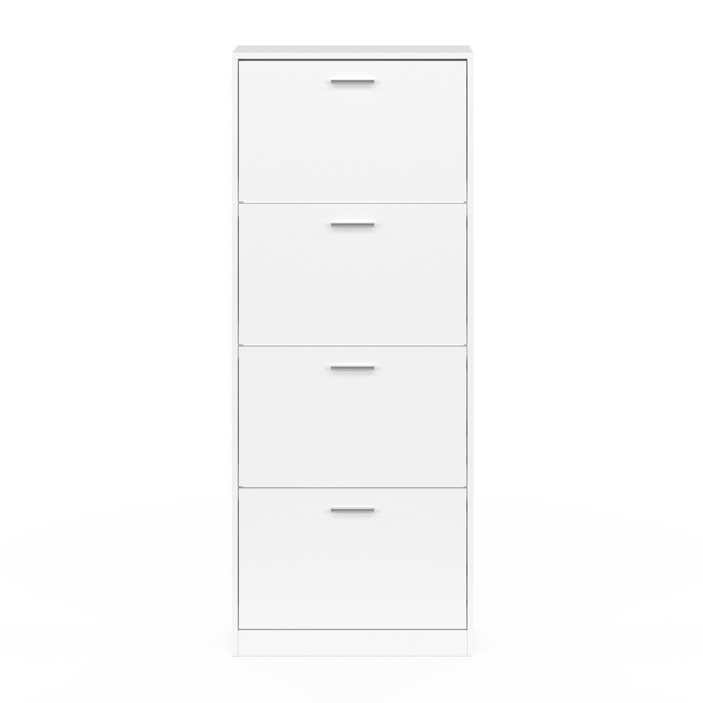 Meuble à chaussures 24 paires KLARK 4 portes blanc - 3