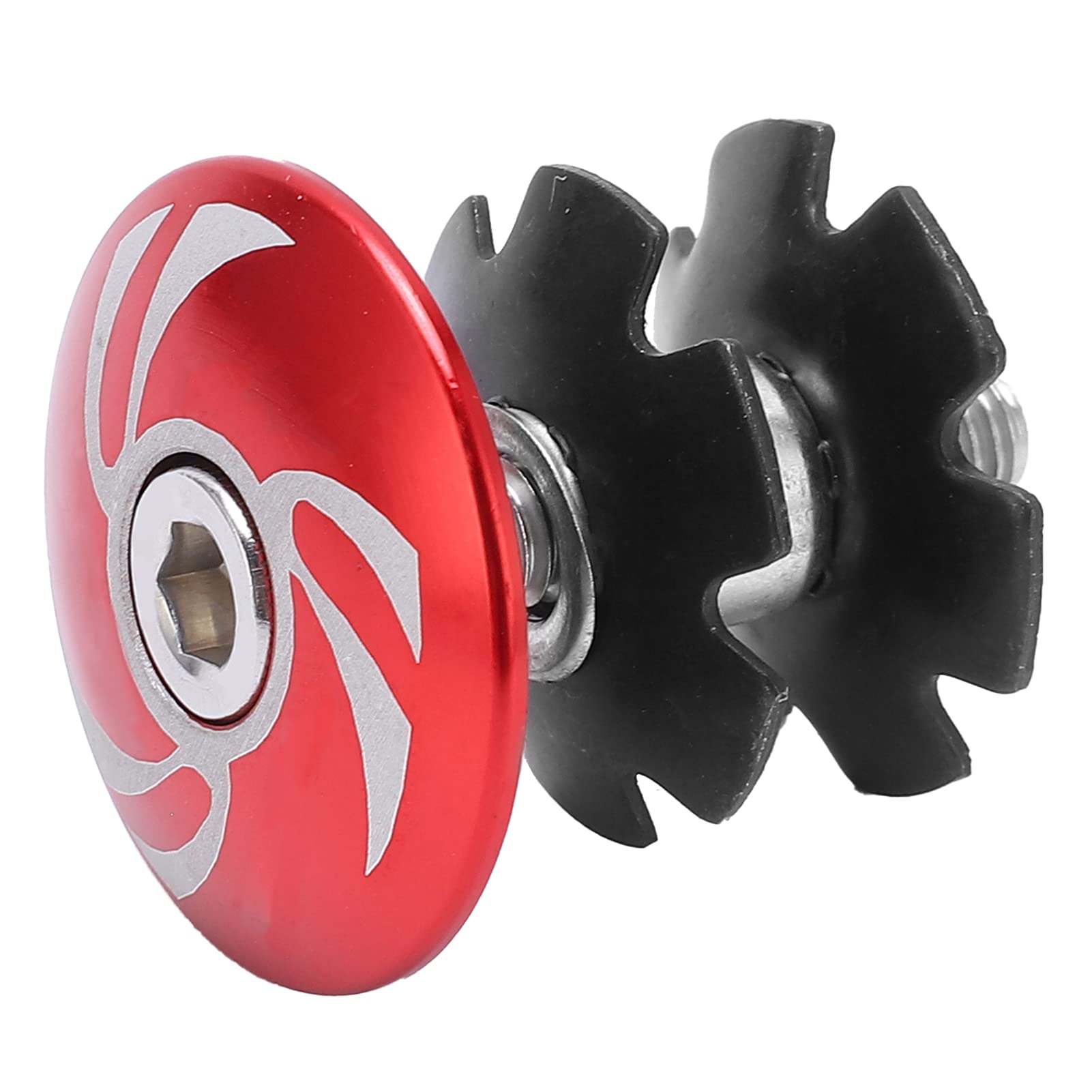 QWORK Attacco Manubrio Bici Prolunga In Lega Alluminio - Per Forcella 28,6 Mm, Regolabile 50-75 Mm, Nero