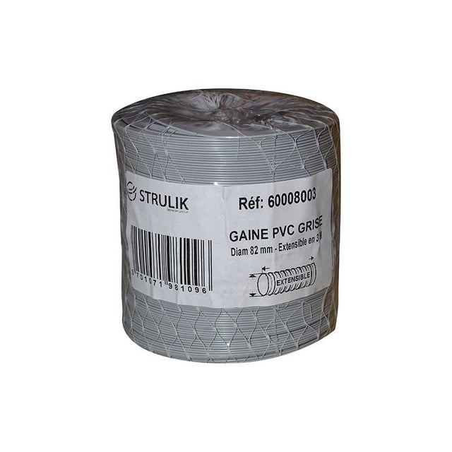 GAINE SOUPLE PVC FILET D. 80MM 3ML STRULIK - 60008003