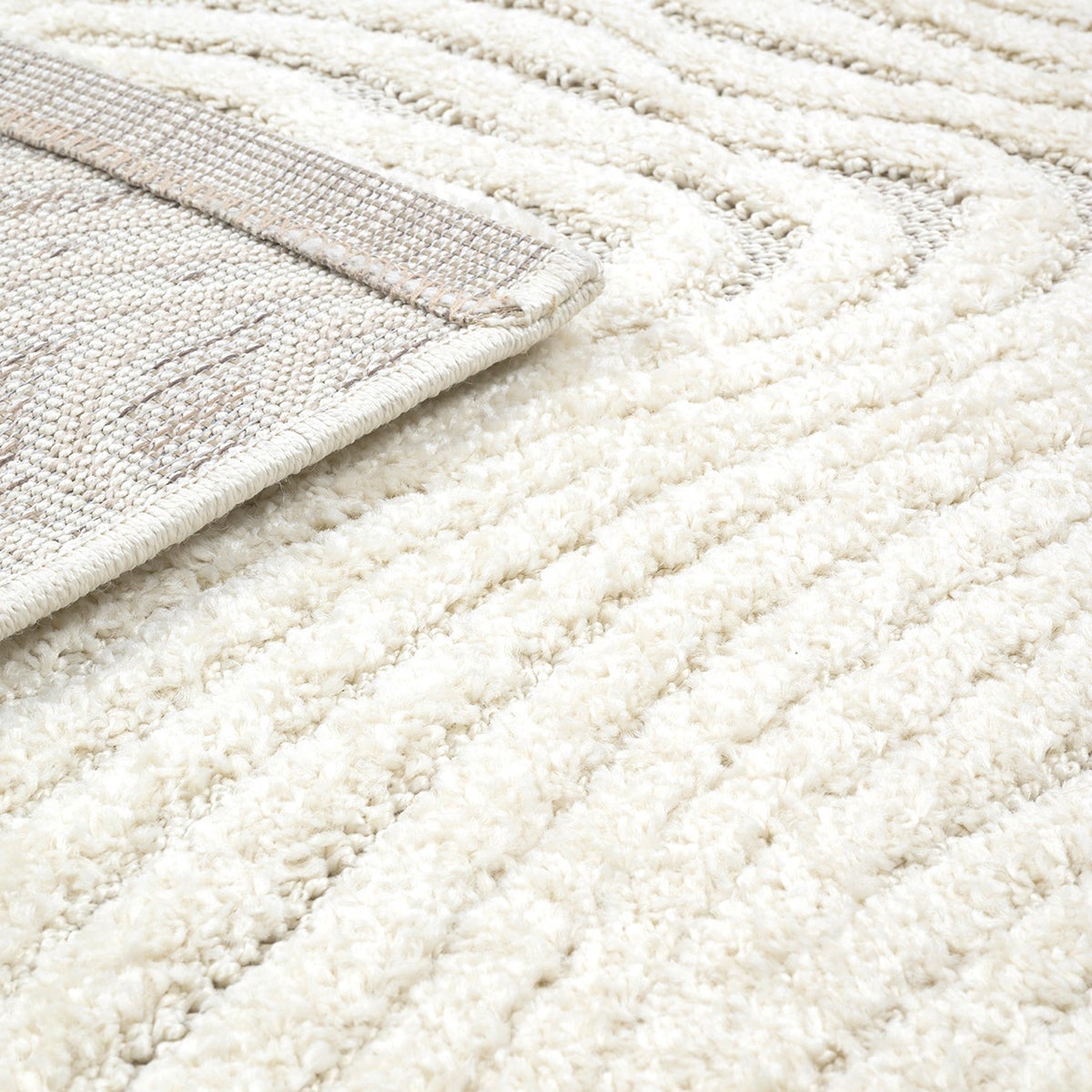 Dywan boho Cora 160x230 cm OEKO-TEX kremowy - 6