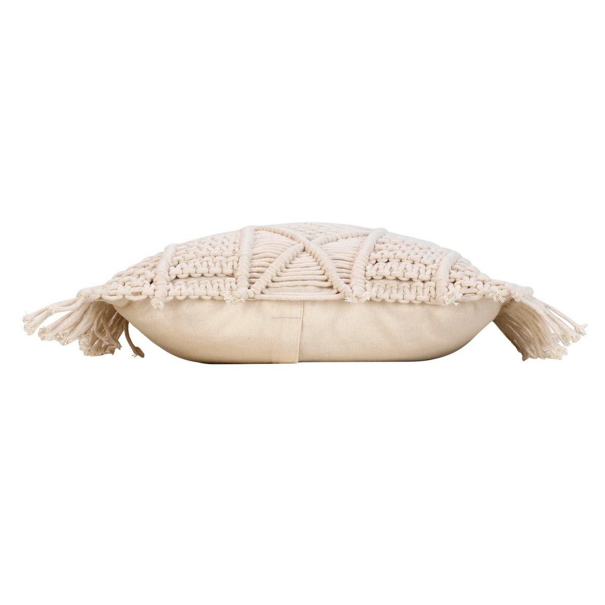 Coussin Déco à Franges 