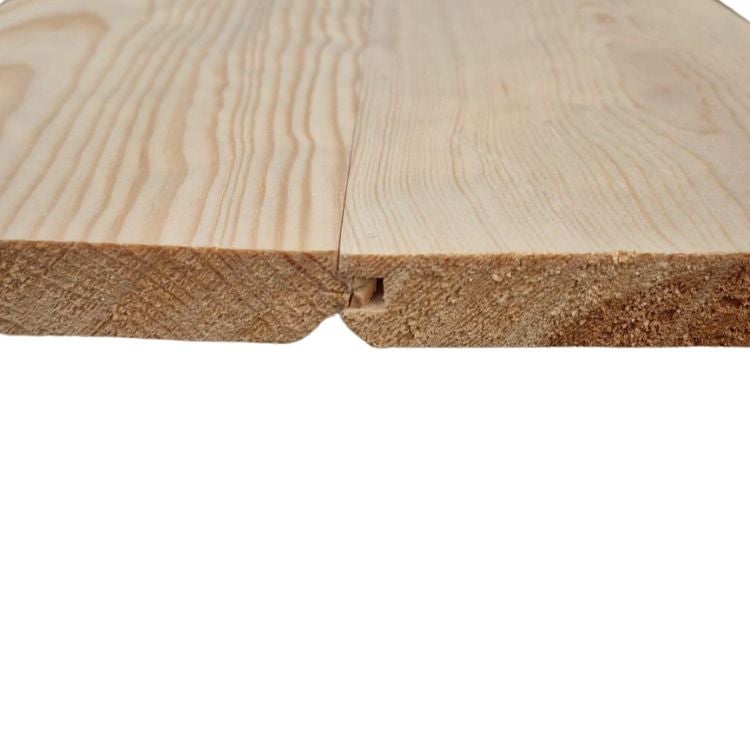 Pavimento in legno massello di pino di qualità premium senza nodi 10 m²/scatola 200x10x2 cm (50 assi) - 6