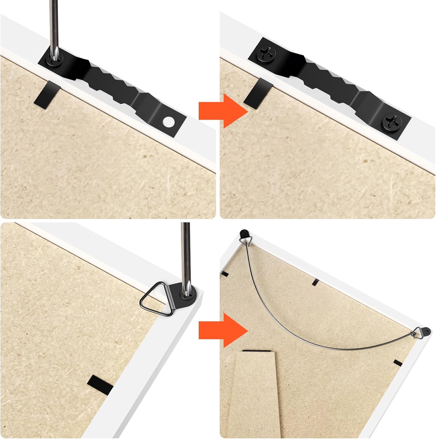 Kit para pendurar quadros 251 - Acessórios para fotos obras de arte ...